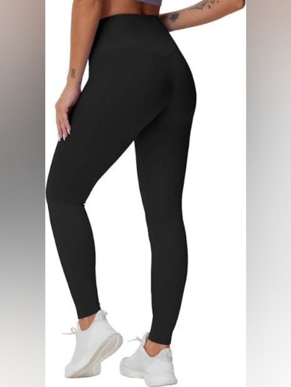 Lole Black Step Up High-waisted Zipper Ankle Women's Athletic Leggings LARGE - Picture 3 of 6